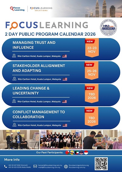 2 Day Program Calendar 2026