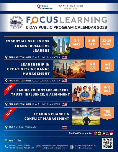 5 Day Program Calendar 2026